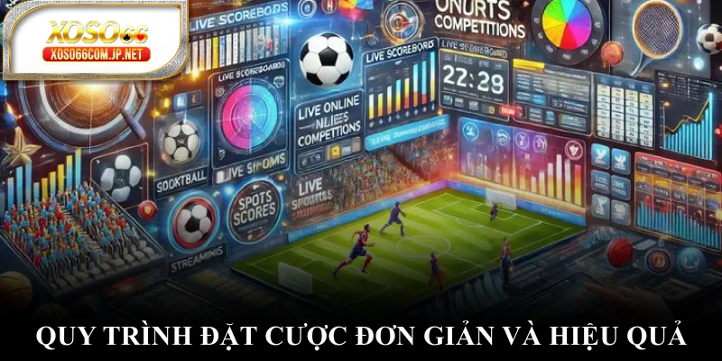 Quy trình đặt cược đơn giản và hiệu quả